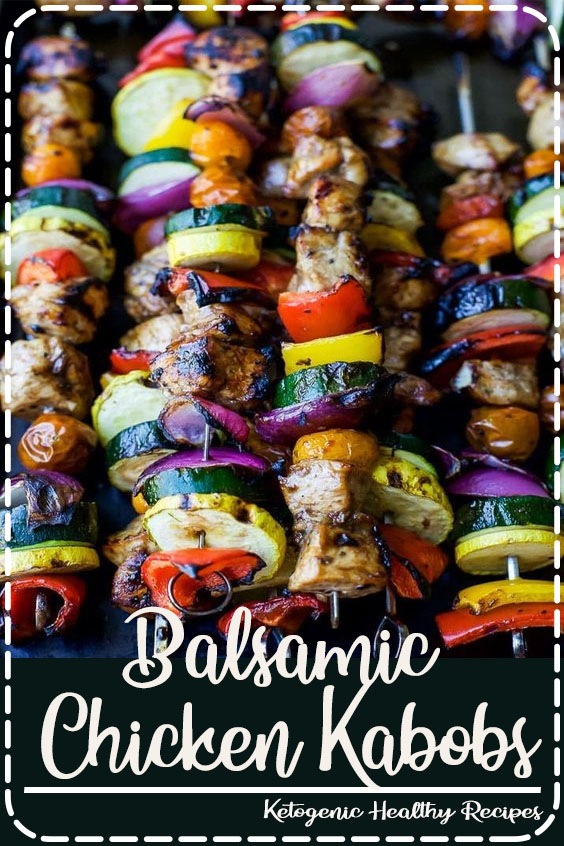 Balsamic Chicken Kabobs Catrina Food