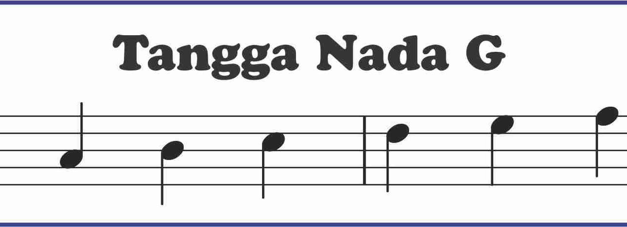 Tangga Nada G Sekitar Musik