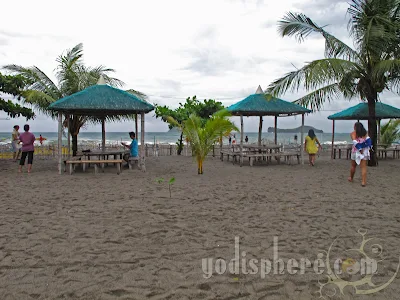 Nipa hut at the Beach