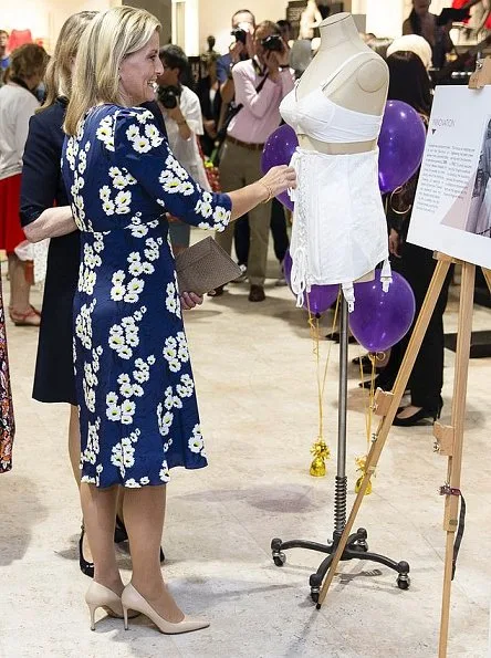 Countess Sophie of Wessex wore Suzannah Marigold Tea dress. The Countess wore a floral-print dress by Suzannah