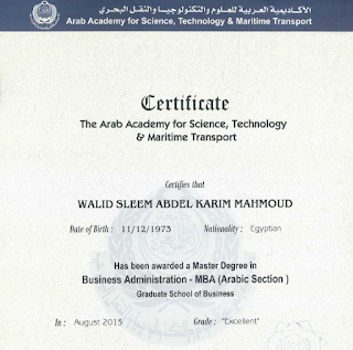 MBA Certification