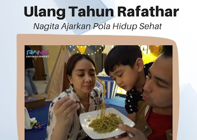 rafathar, gigi dan raffi makan mie lemonilo