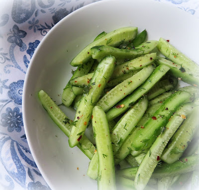 Dilled Cucumber Spears