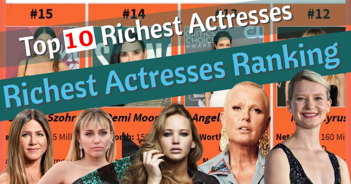 Top 10 Richest Actress in the World Chetan TM