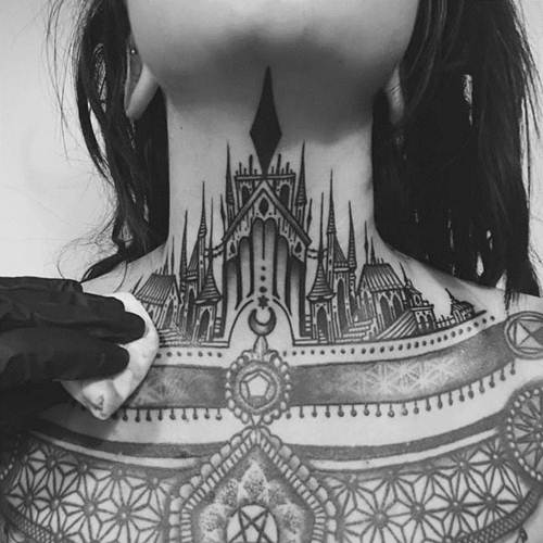 Thieves Of Tower: New Neck Castle Tattoo