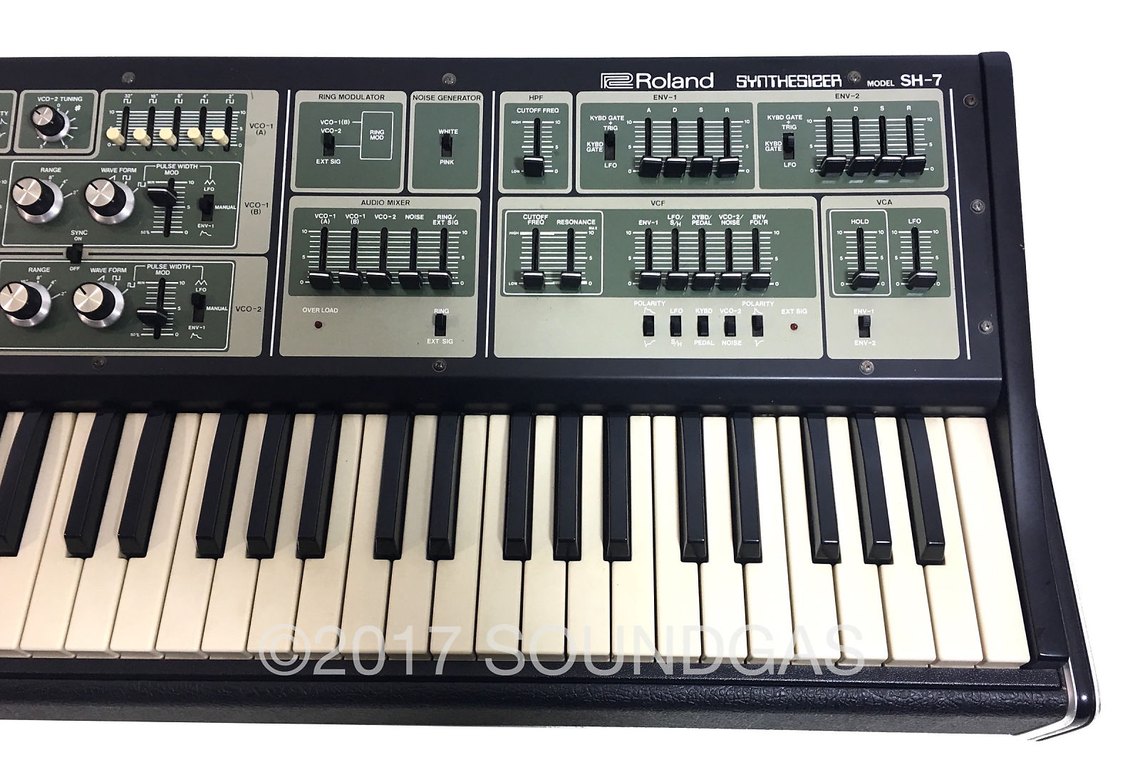 MATRIXSYNTH Roland SH7 Synthesizer SN 740850