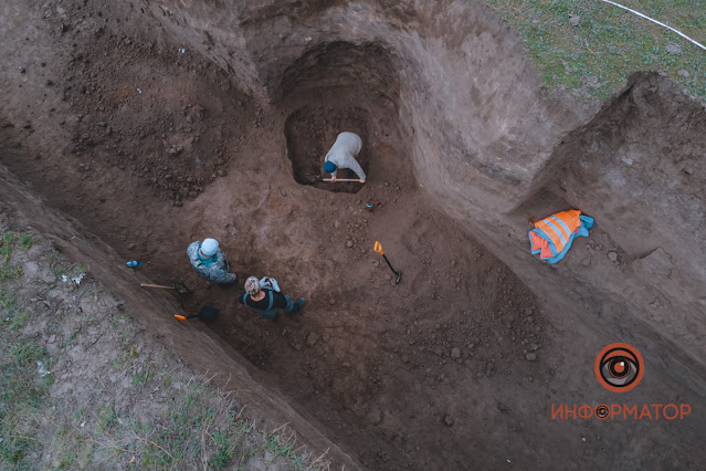 5,500-year-old burial mound with stone circle unearthed in Ukraine