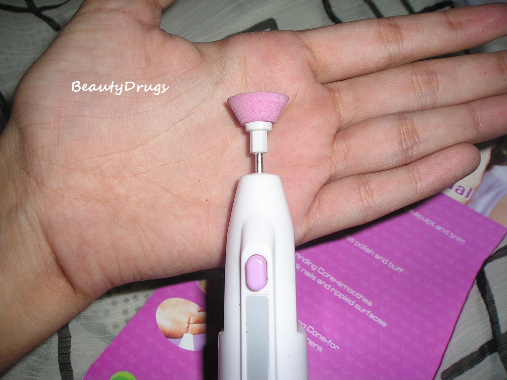 Beauty Drugs Portable Electric Nail Drill Buffer File Nail Art