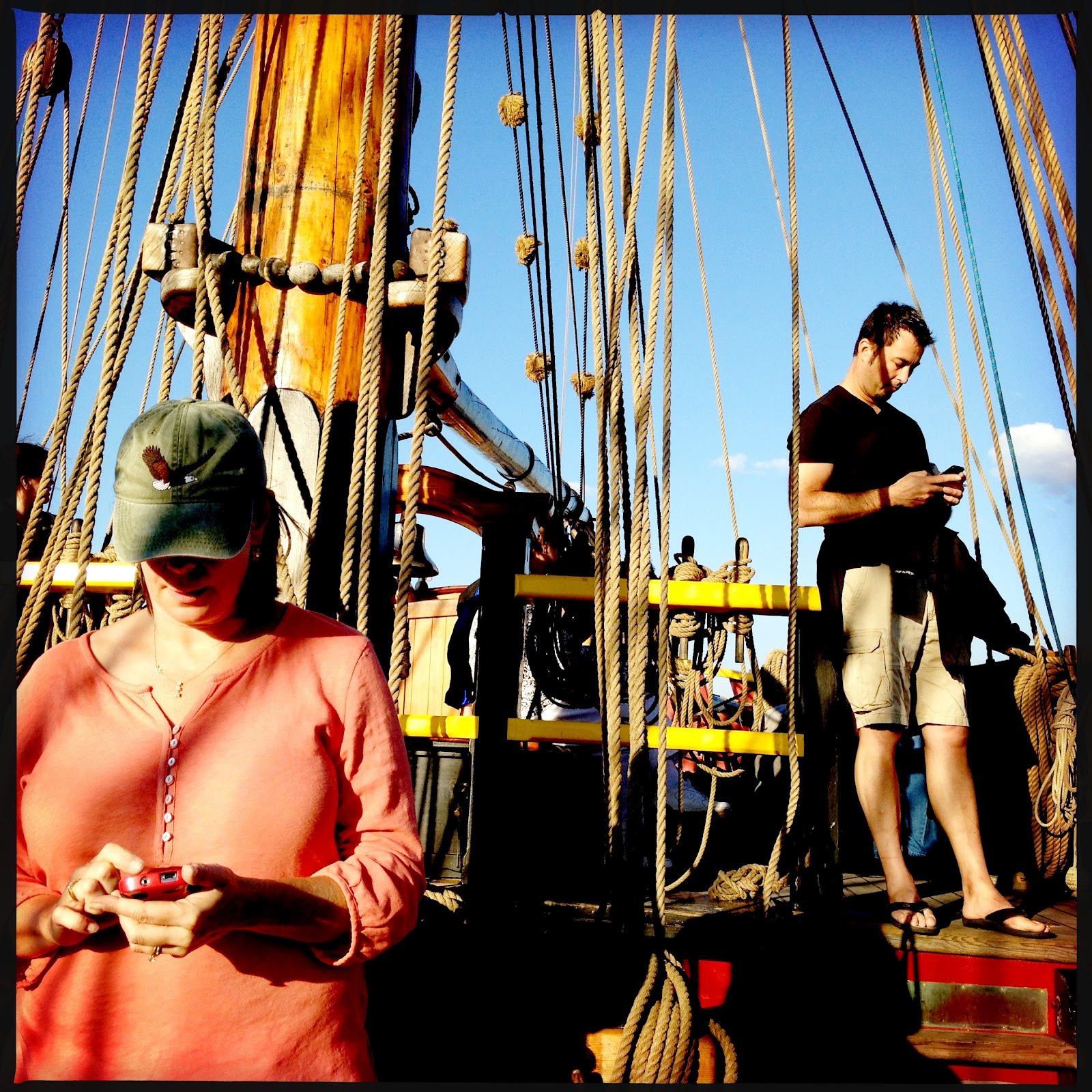 PHOTOS & VIDEO SAILING ON THE TALL SHIP "LADY WASHINGTON," KIRKLAND