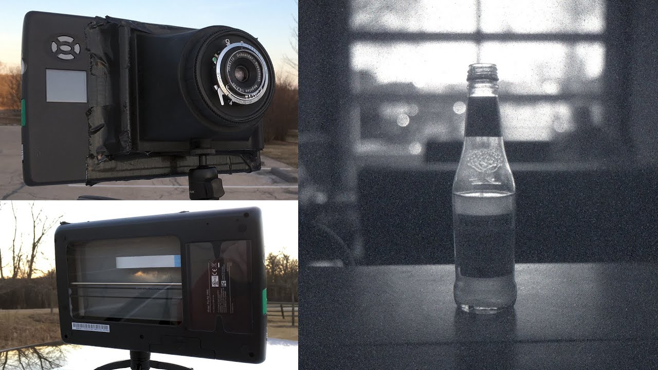 Building a 4x5 Digital Scanner Back for Large Format Cameras - Blog