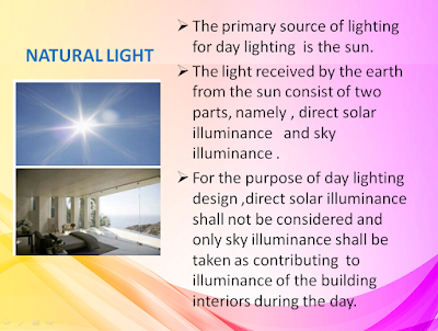 NATURAL LIGHTING, LIGHTING BUILDING SERVICE