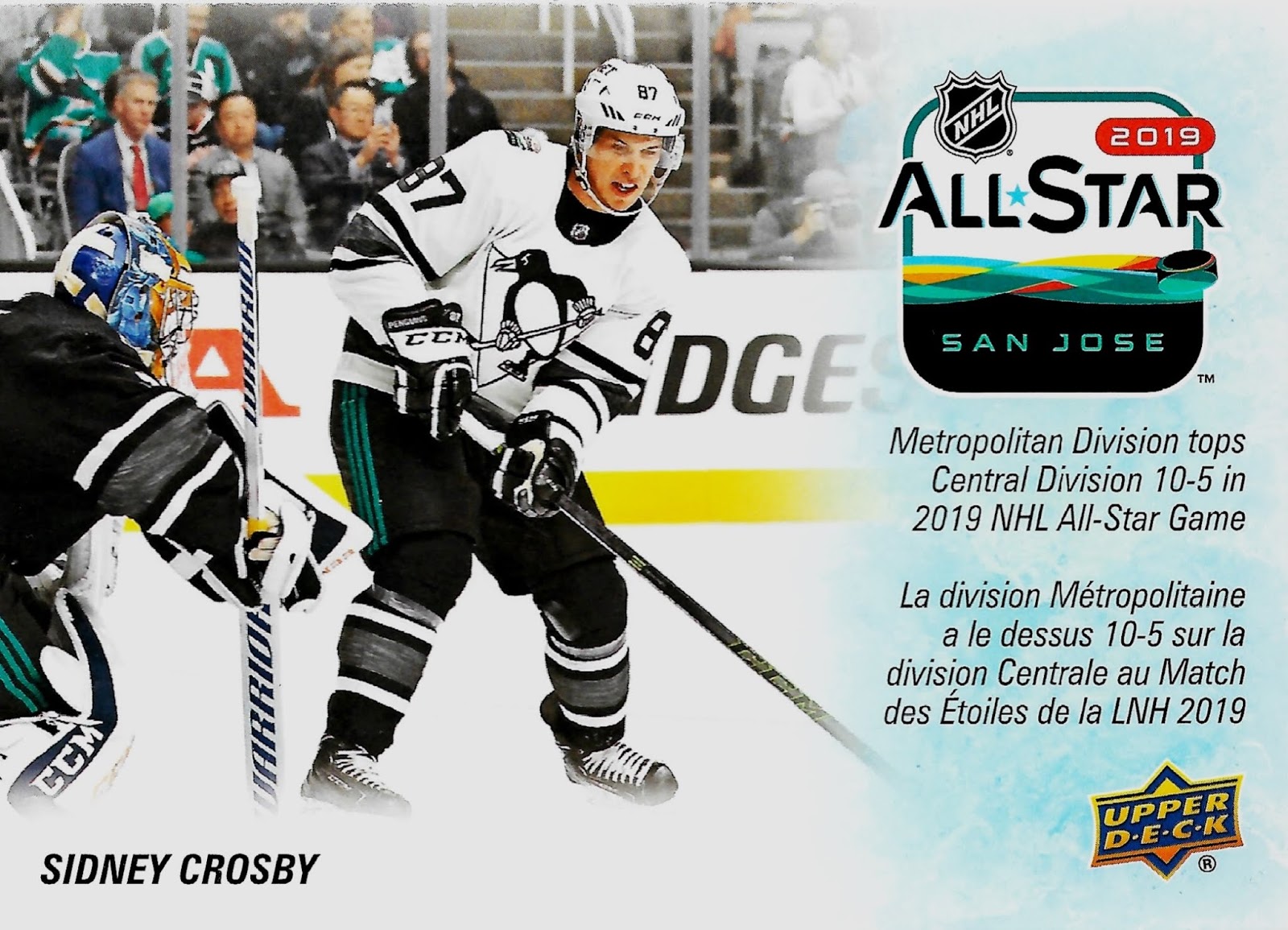 Sidney Crosby Hockey Card 2016-17 Tim Hortons Game Day Action #10 Sidney Crosby