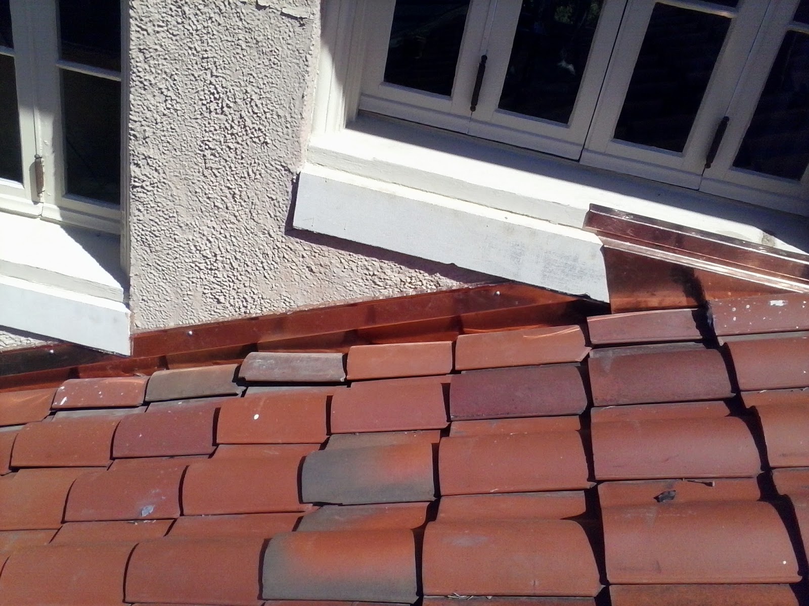 Scottt Morrow Slate & Tile Roofing of Atlanta Wall Flashing At Its Finest