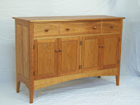 Custom Sideboard handmade by Doucette and Wolfe Furniture Makers