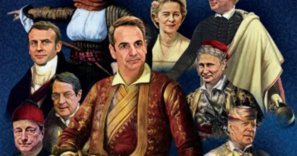 Φράγκος για το εξώφυλλο με τον Κ.Μητσοτάκη ως «Μακρυγιάννη»: «Το θράσος και η ξετσιπωσιά δεν έχουν όρια» Φράγκος για το εξώφυλλο με τον Κ.Μητσοτάκη ως «Μακρυγιάννη»: «Το θράσος και η ξετσιπωσιά δεν έχουν όρια»
