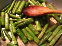 Asparagus in addition to Feta Cheese Frittata