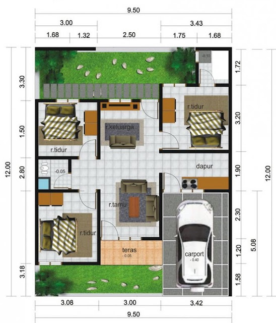 Simple House Designs 3 Bedrooms