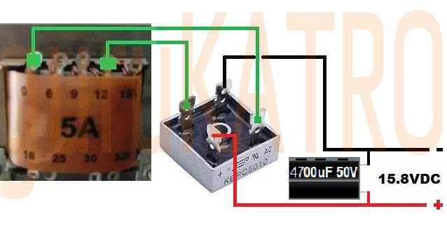 Ukuran Dioda Kiprok Untuk Trafo 5 Ampere