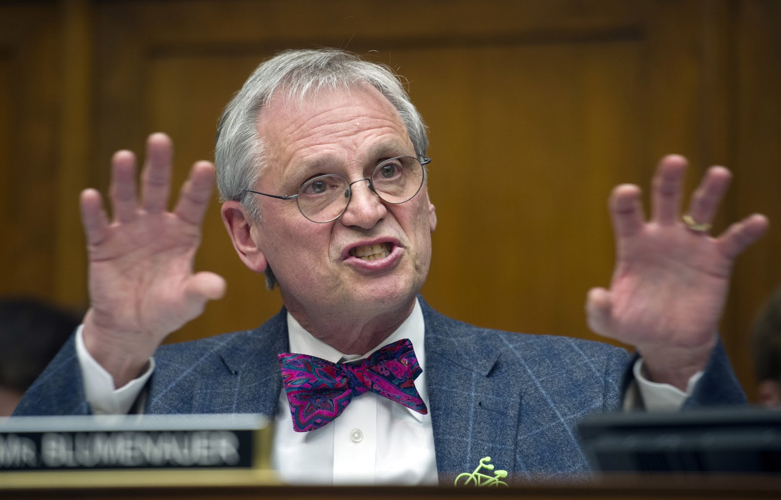 Earl Blumenauer from Oregon the first person boycott Donald