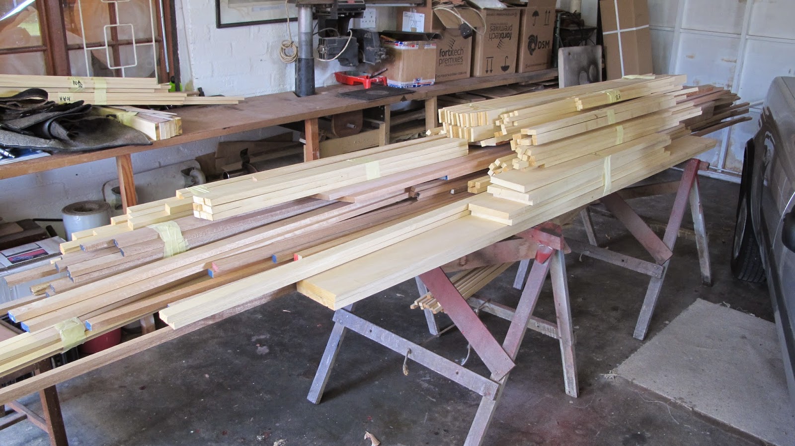 CKD Boats Roy Mc Bride Mirror Dinghy kit wood work parts