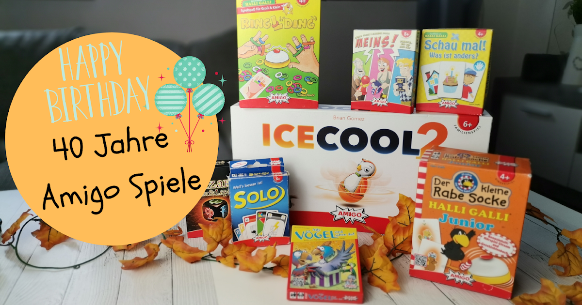 Spiele Zum 40 Geburtstag Frau überlebenspaket Familie und mehr : Happy Birthday! 40 Jahre Amigo Spiele