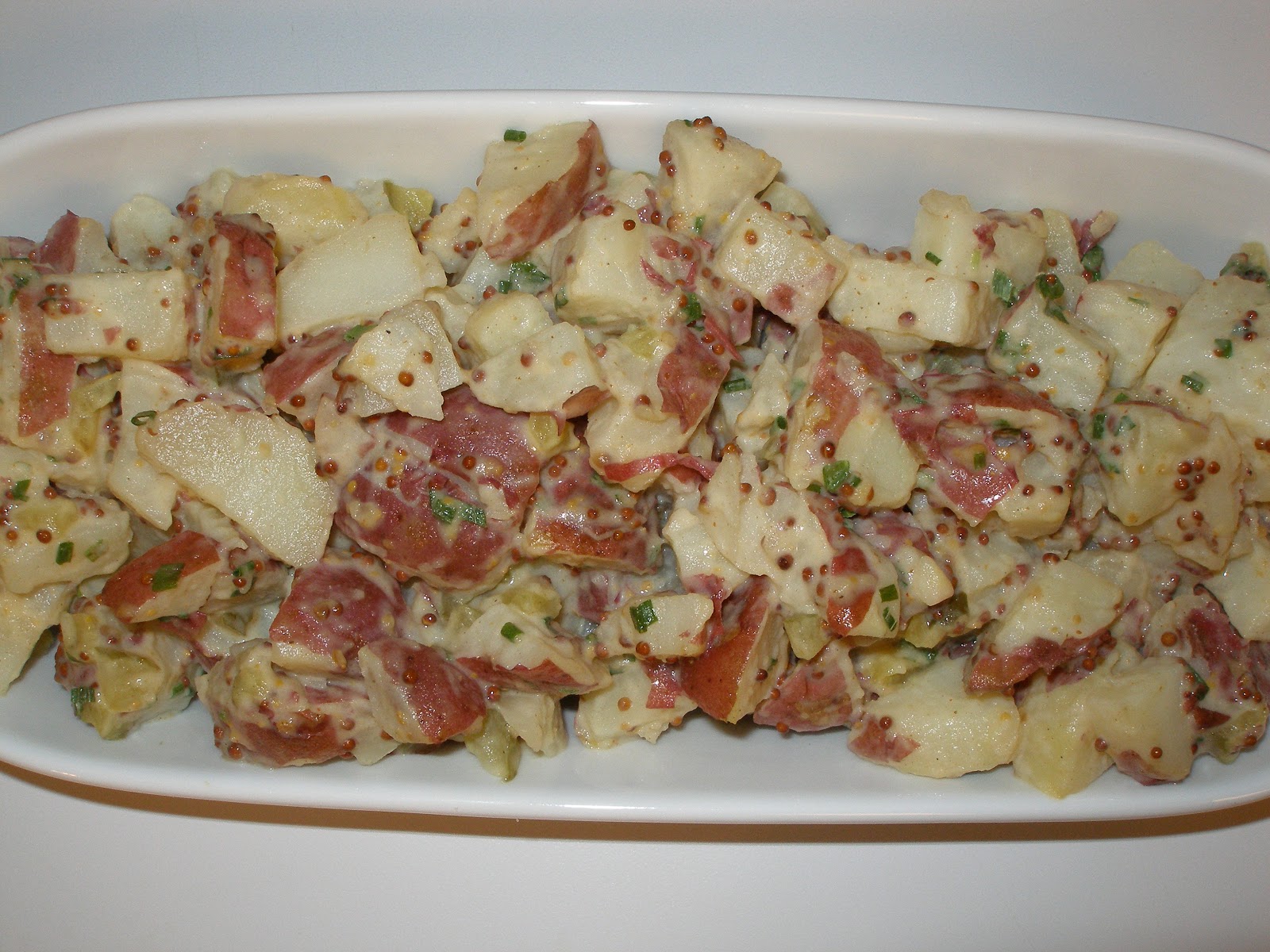 Dijon red potato salad