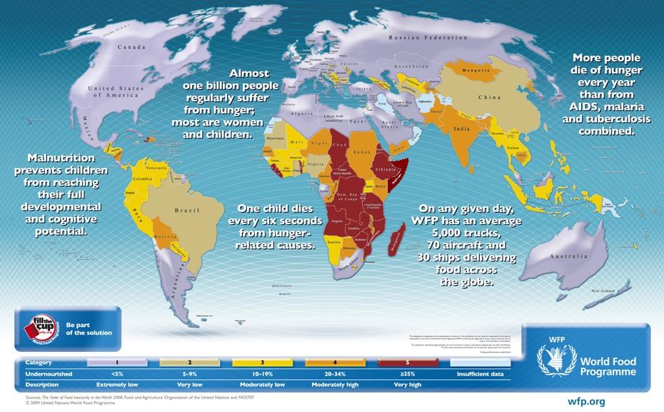 Cada 6 segundos muere en el mundo una niña o un niño por causas derivadas de la desnutrición severa