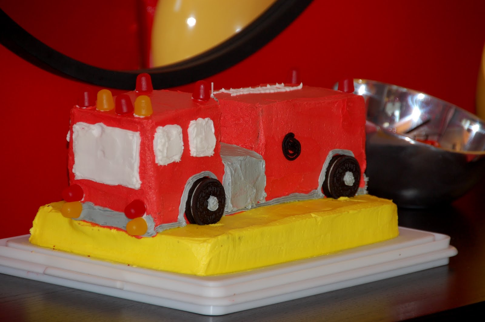 Getting it Together Fire Engine Birthday Party! (part 2)