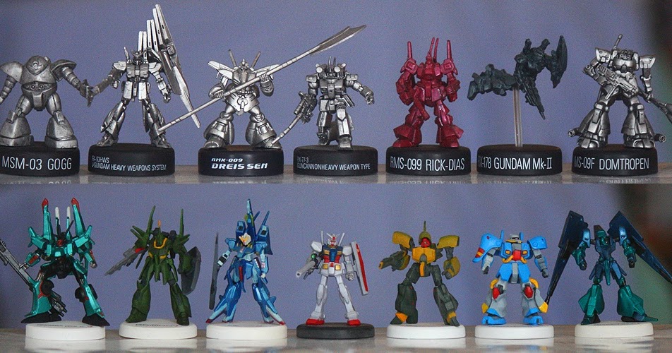 Gundam M.F.S Mini Figure Selection Plus.5 MSM-10 ZOCK Figure BANDAI 