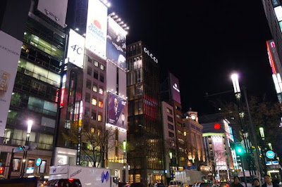 10D9N Spring Japan Trip: Night Time Shopping in Ginza, Tokyo