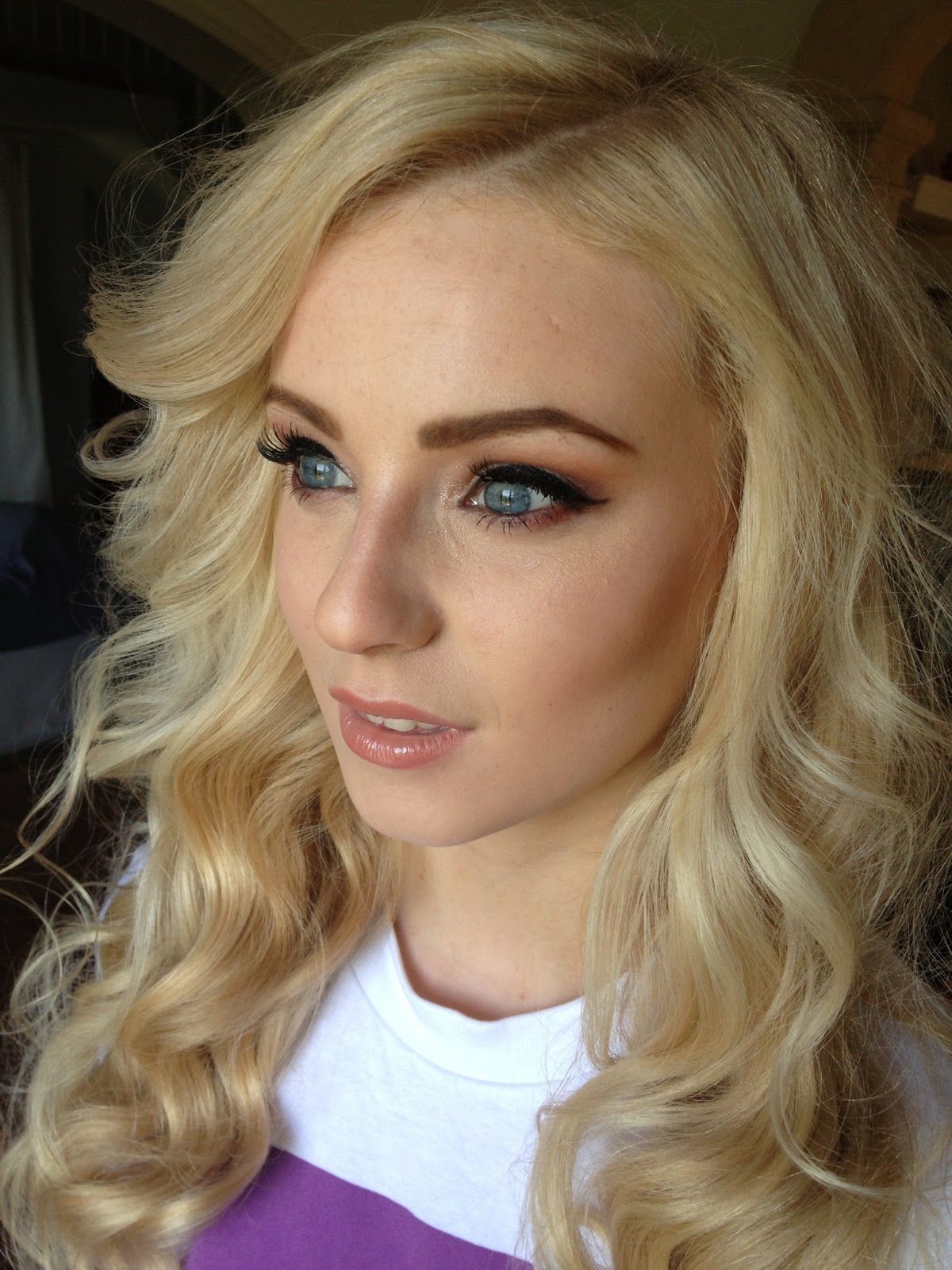 Another day, another model | Hollie Sparrow Make-up Look - Zoe Newlove