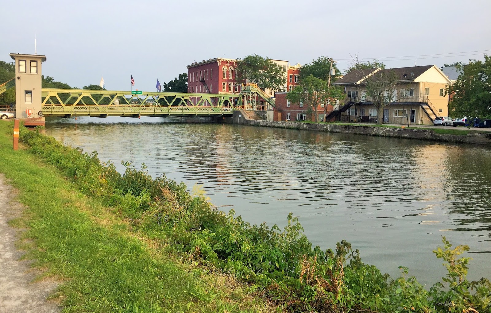 Down the Road Back in Brockport, New York