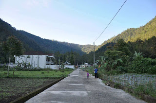 View of Sekipan Valley, Tawangmangu