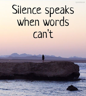 Silence speaks