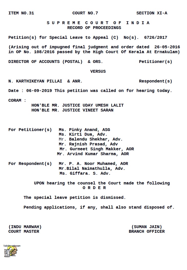 Pensionary Benefits Supreme Court Judgement On Revision Of Pension