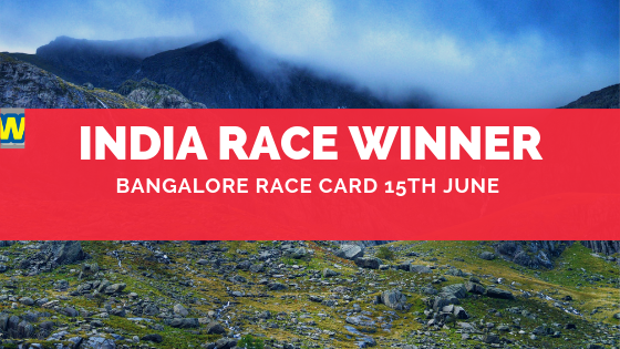 Bangalore Race Card 15th June