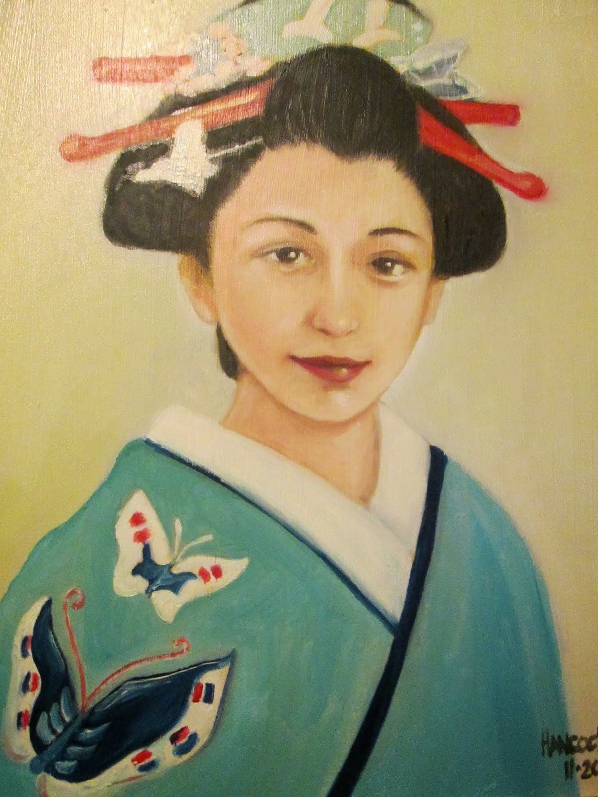 Japanese Girl in Blue......2011