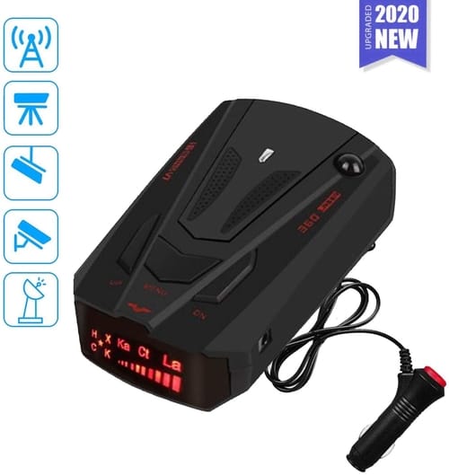 Review Qaxlry Laser Radar Detector for Cars