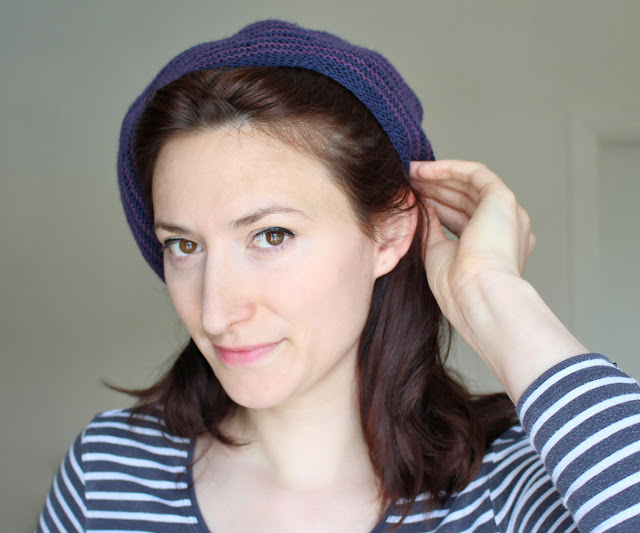 The Butterfly Balcony: Knit It - Sunday Pictorial Beret from A Stitch In Time Vol.2