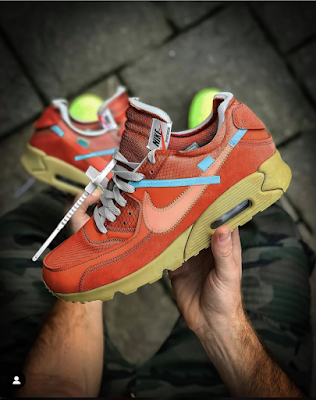 red off white air max 90
