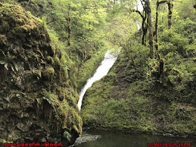 Bridal Veil Water Falls Columbia River