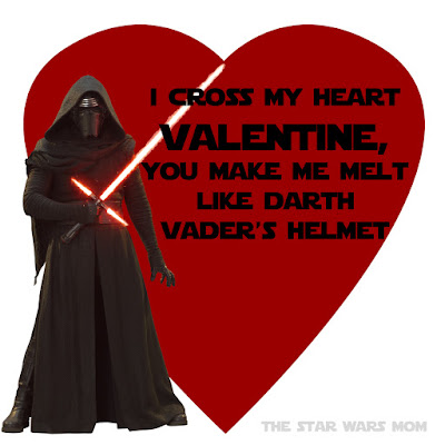 Kylo Ren Valentine by The Star Wars Mom