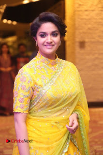 Actress Keerthi Suresh Stills at Remo Audio Launch  0024