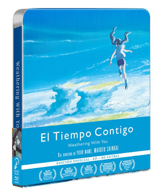Review del Blu-ray El tiempo Contigo - Tenki no Ko de Makoto Shinkai - Selecta