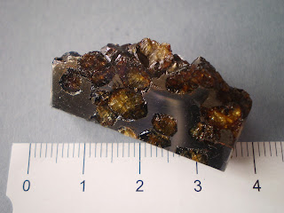 Meteorito Brenham Pallasita