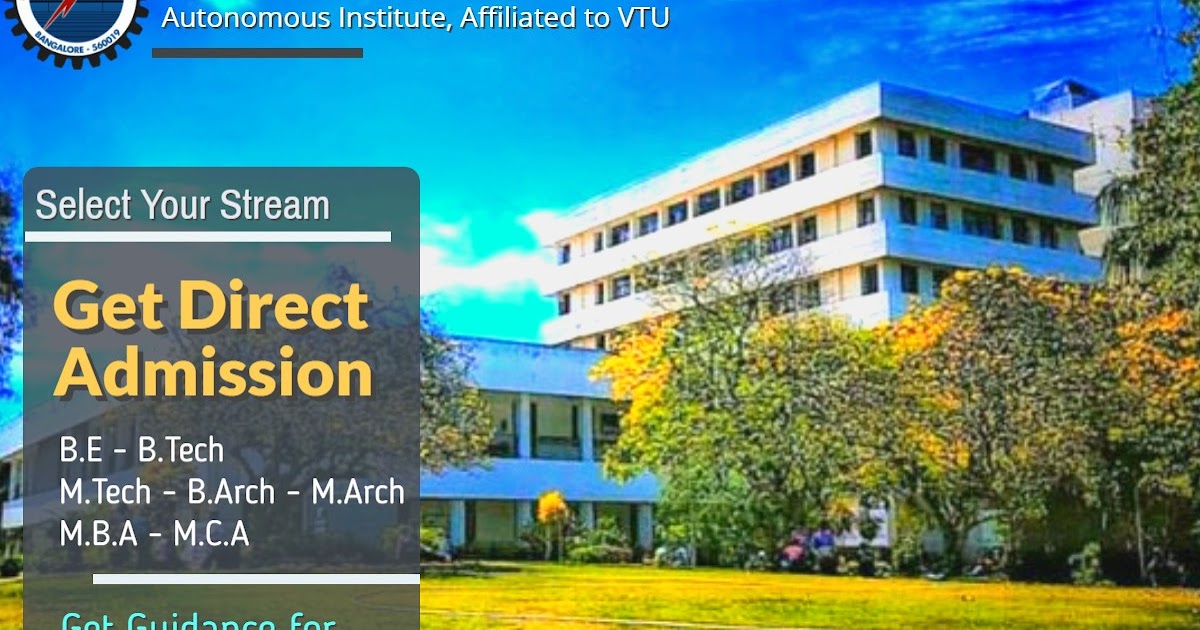 How to Get Direct Admission for BE/B.tech in BMS Engineering College