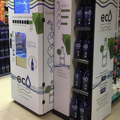 Sistema de reenchimento de garrafas de água | PINGO DOCE