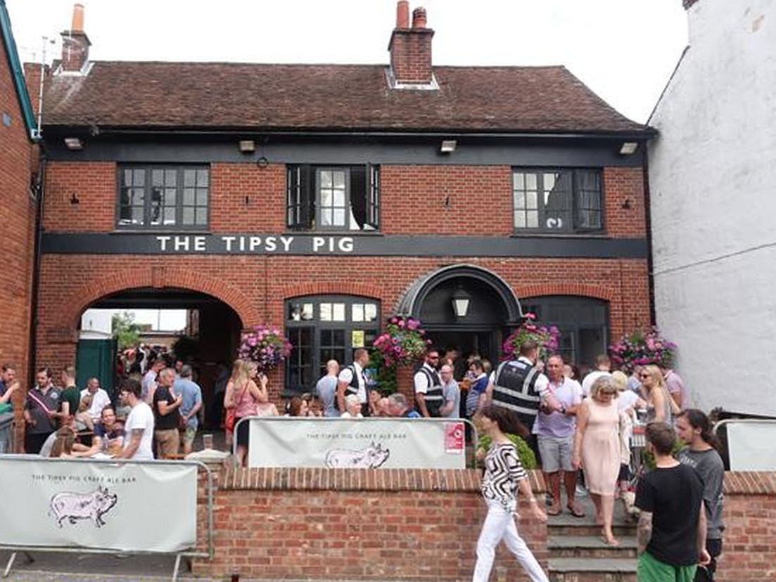 Pubs and Beer in Southampton Tipsy Pig, Romsey