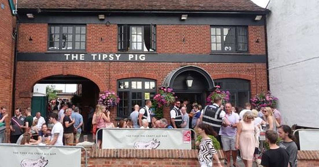 Pubs and Beer in Southampton Tipsy Pig, Romsey