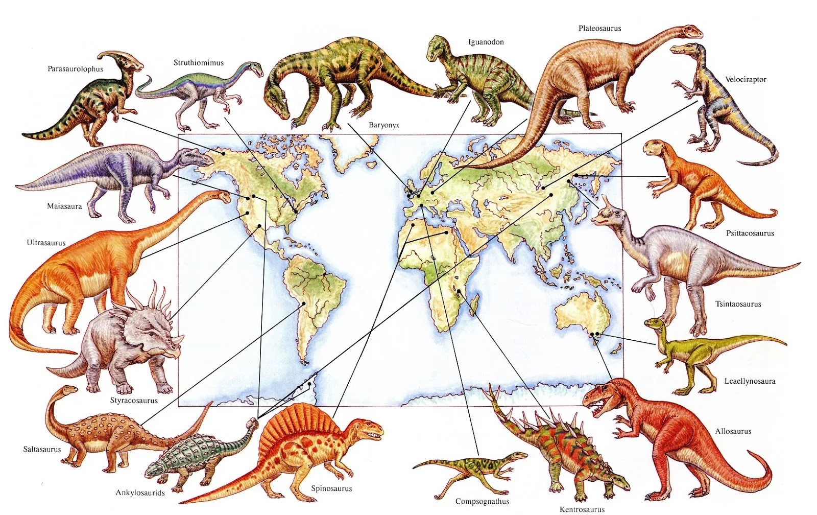 Dinosaurs of the World